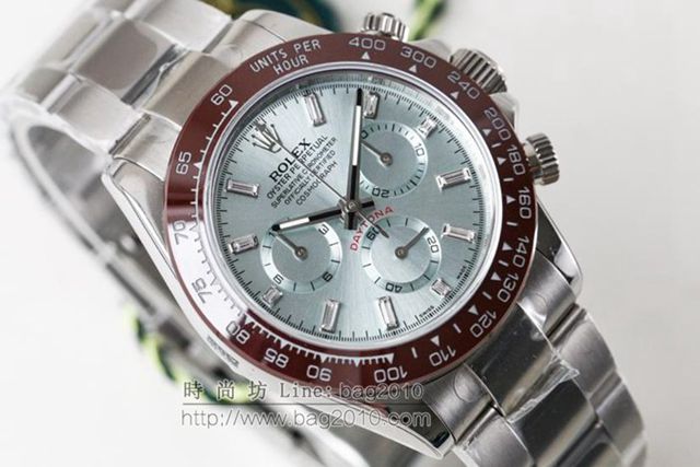 勞力士手錶 Rolex迪通拿 冰藍日暉紋錶盤 夜光精鋼表殼 Rolex高端男士腕表  hds1053